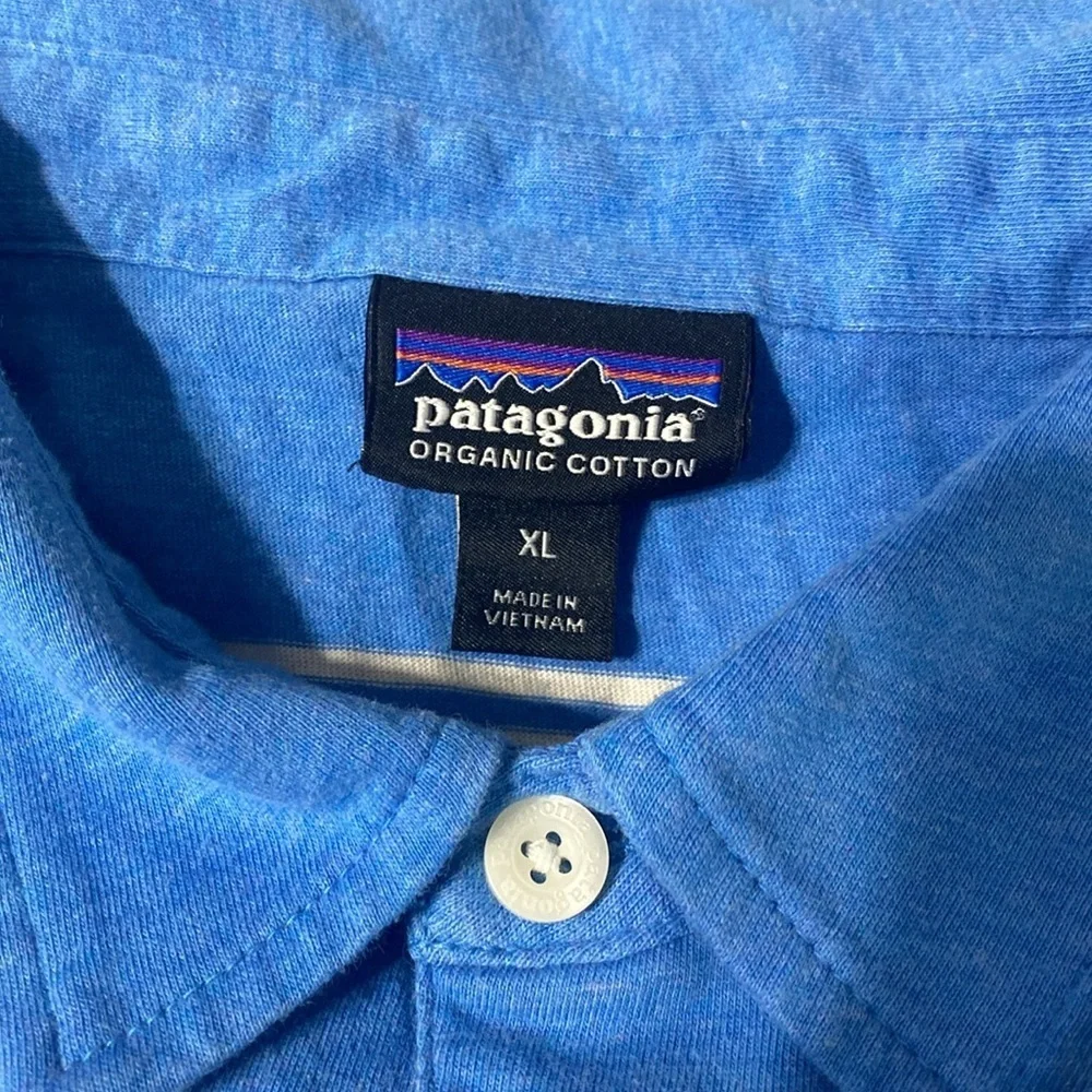 Patagonia organic cotton polo.  Size XL - Picture 2 of 4